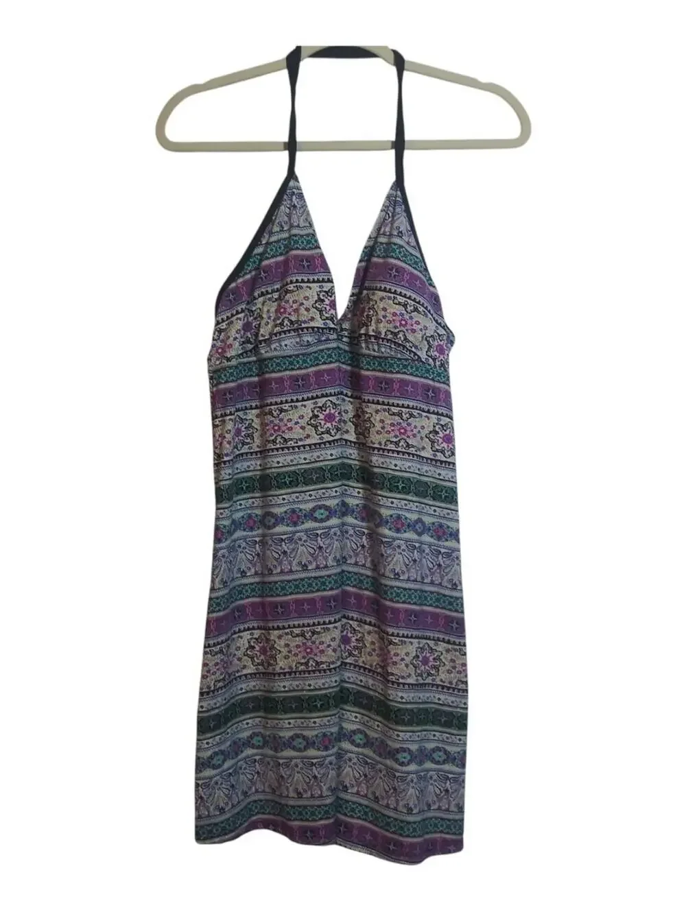 N By Next Racer Back Swim Dress Beach Vacation Tie Back Size L